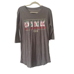 Victoria’s Secret Pink women’s XS holiday pajama top
